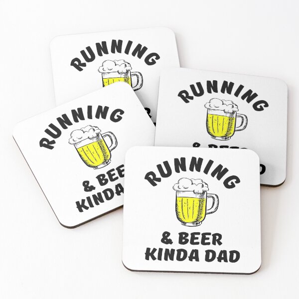 Item preview, Running & beer kinda dad designed and sold by TheGreenGoat.