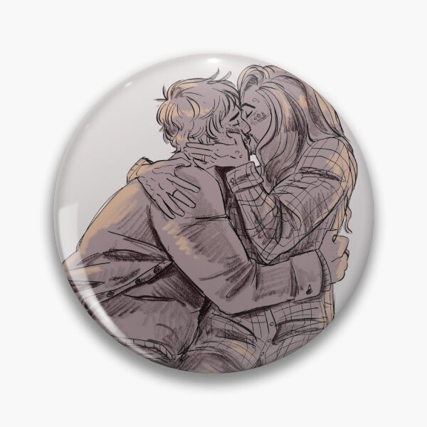 Item preview, TMA Sketchy Kiss designed and sold by yellowvixen.