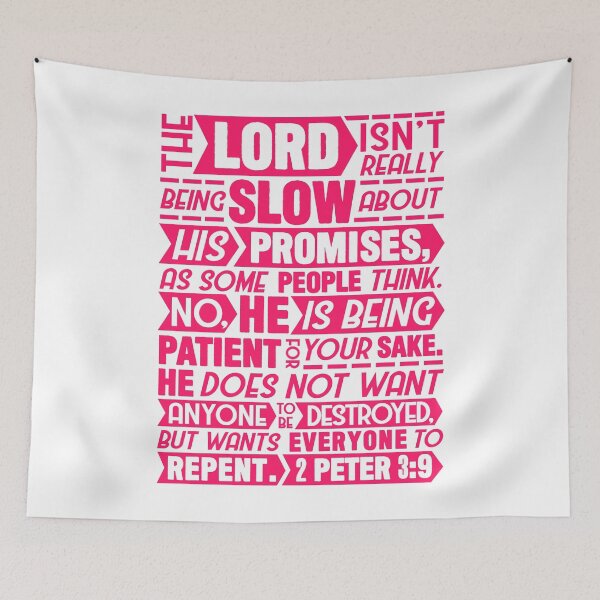 Item preview, 2 Peter 3:9 designed and sold by plushism.