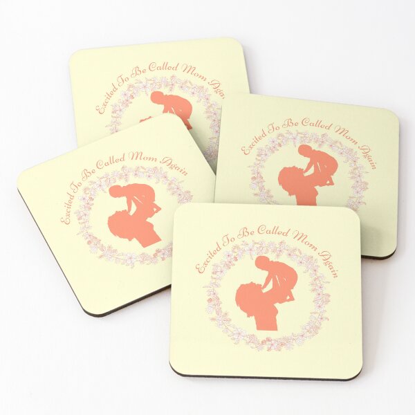 Item preview, Excited To Be Called Mom Again designed and sold by eden1472.
