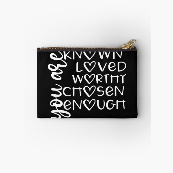 Item preview, You are Known Loved Worthy Chosen Enough Shirt, Worthy Chosen Enough, Worthy Christian Loved,Jesus Shirt, Shirt for Christian designed and sold by plussorn.