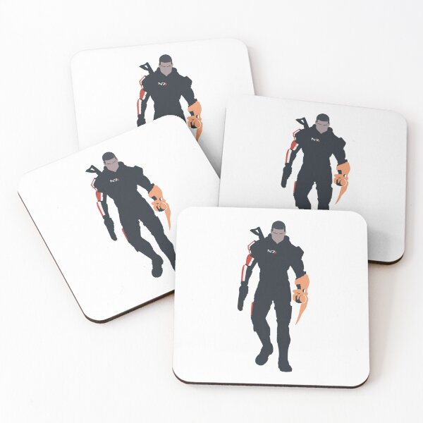 Item preview, Mass Effect - Commander Shepard Simplistic Art designed and sold by italiantacos.