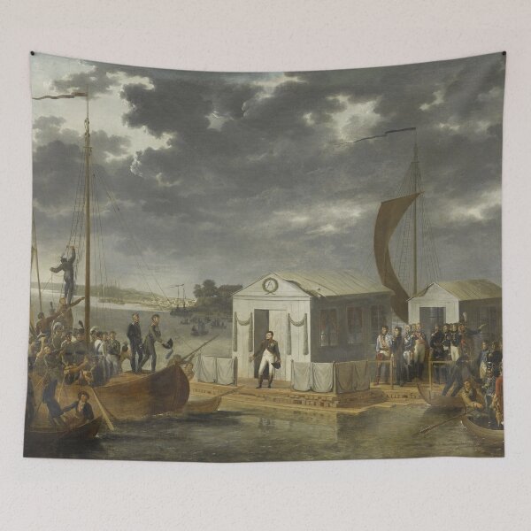 Item preview, Napoleon meeting with Alexander I of Russia designed and sold by The Great  Art.