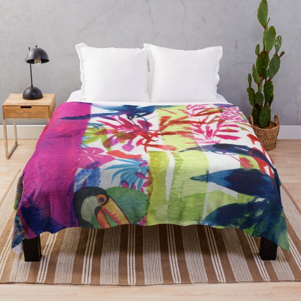 Item preview, abstract birds: jungle designed and sold by kosarandrea.
