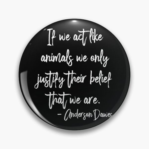 Item preview, Anderson Dawes Quote designed and sold by ecdato.