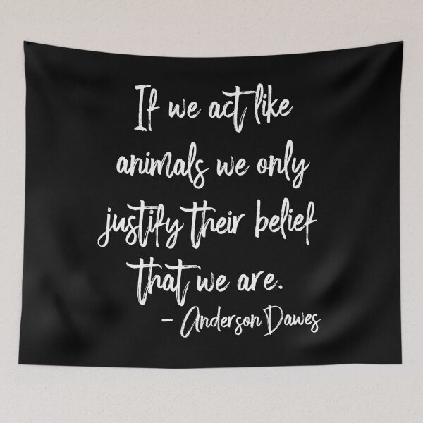 Item preview, Anderson Dawes Quote designed and sold by ecdato.