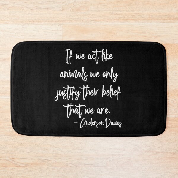 Item preview, Anderson Dawes Quote designed and sold by ecdato.