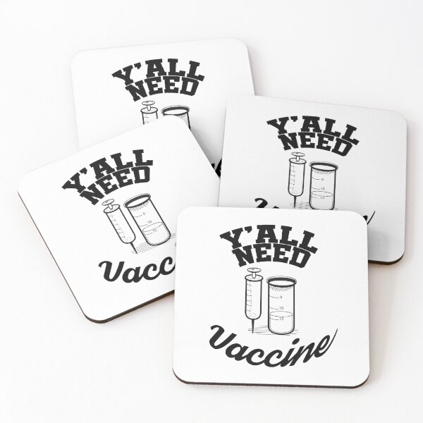 Item preview, Y'All Need Vaccine (Black Vial and Syringe) designed and sold by superdumb70.