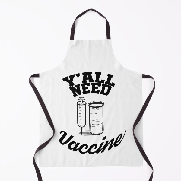 Item preview, Y'All Need Vaccine (Black Vial and Syringe) designed and sold by superdumb70.