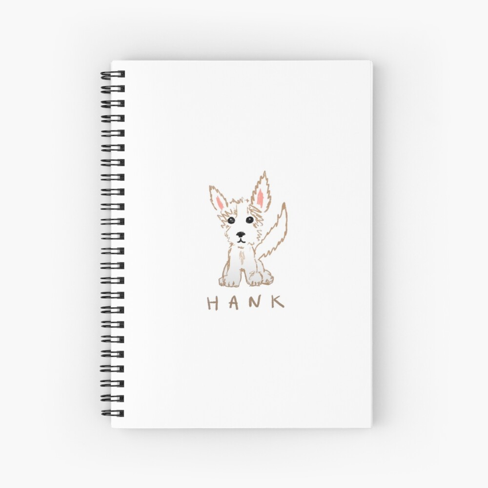 Hank Dog Drawing by Rosé (sticker and more) Magnet for Sale by Sike Shoe