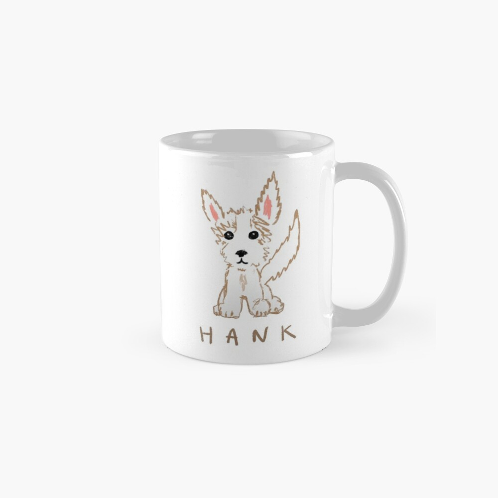 Hank Dog Drawing by Rosé (sticker and more) Magnet for Sale by Sike Shoe