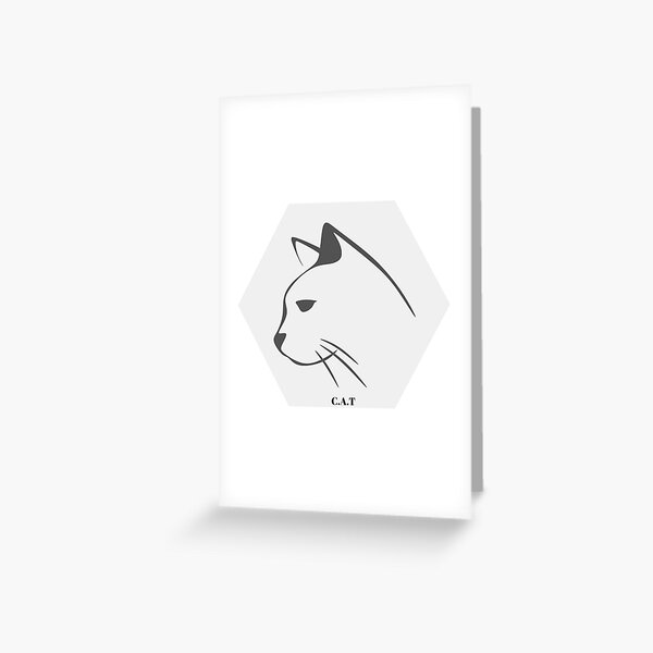 CAT LOVER Greeting Card