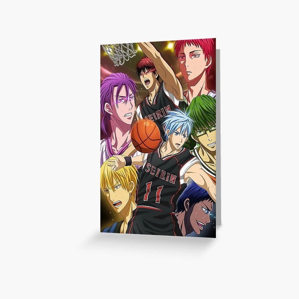 Kuroko No Basketball Anime: Generation of Magic | Greeting Card