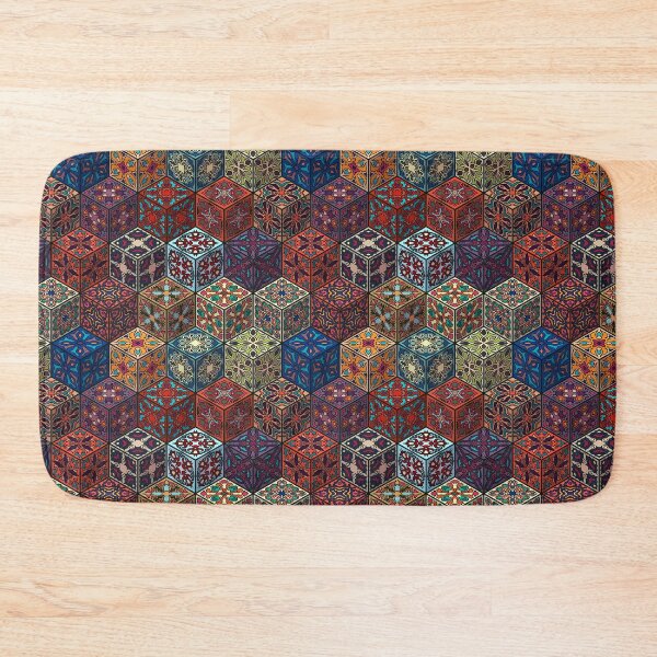 Item preview, Colorful Vintage Seamless Pattern designed and sold by SSK Designs.