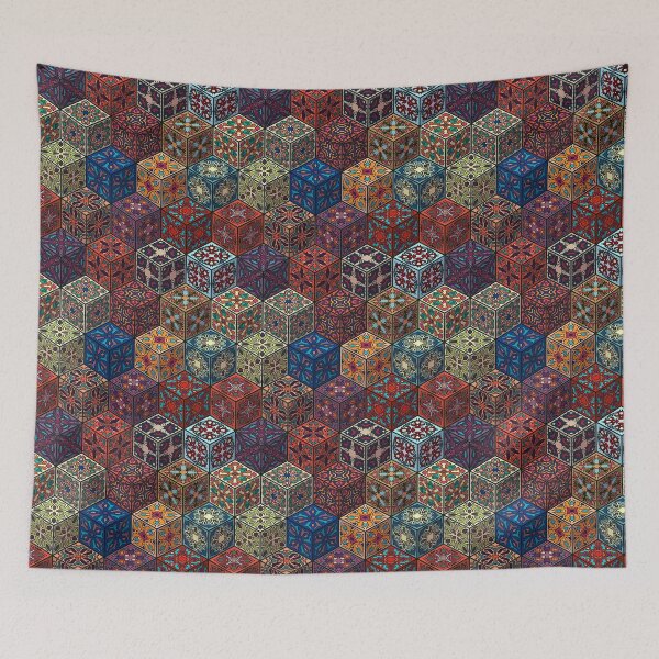 Item preview, Colorful Vintage Seamless Pattern designed and sold by SSK Designs.