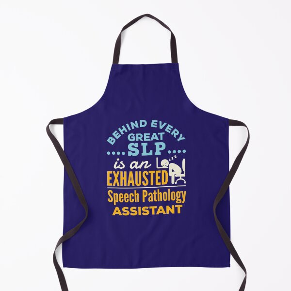 Item preview, Behind Every Great SLP Is an Exhausted Speech Therapy Assistant designed and sold by jaygo.