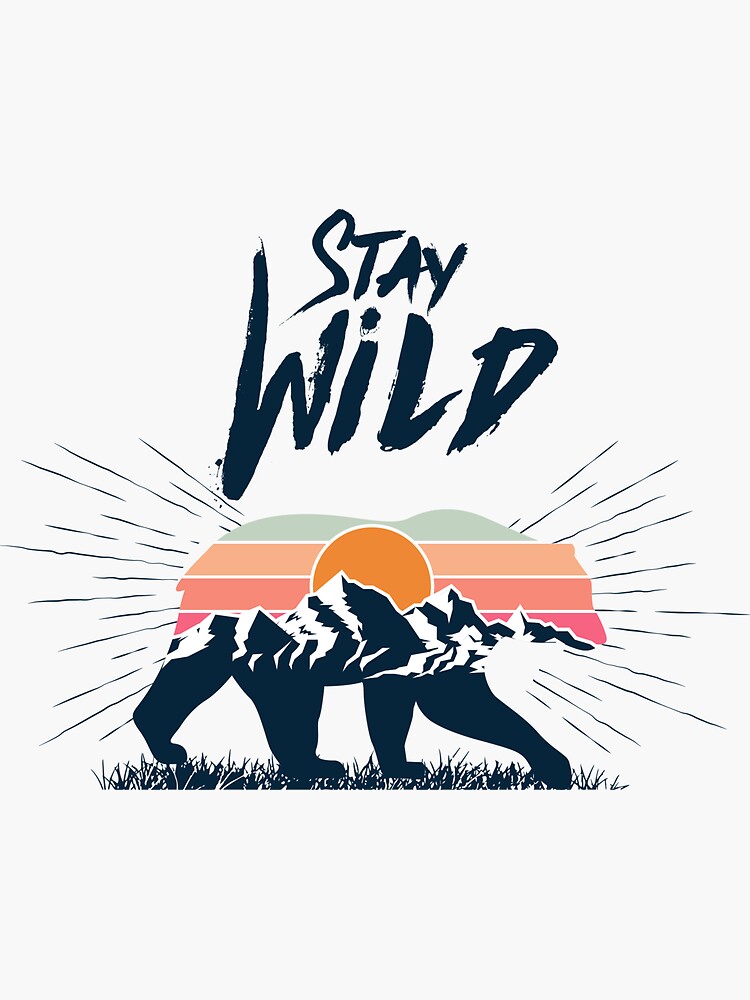Stay Wild Vinyl Tote