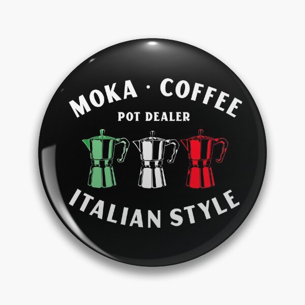 Item preview, Moka Italian Style Coffee - Pot Dealer Italian Coffee Pun  designed and sold by molamode.