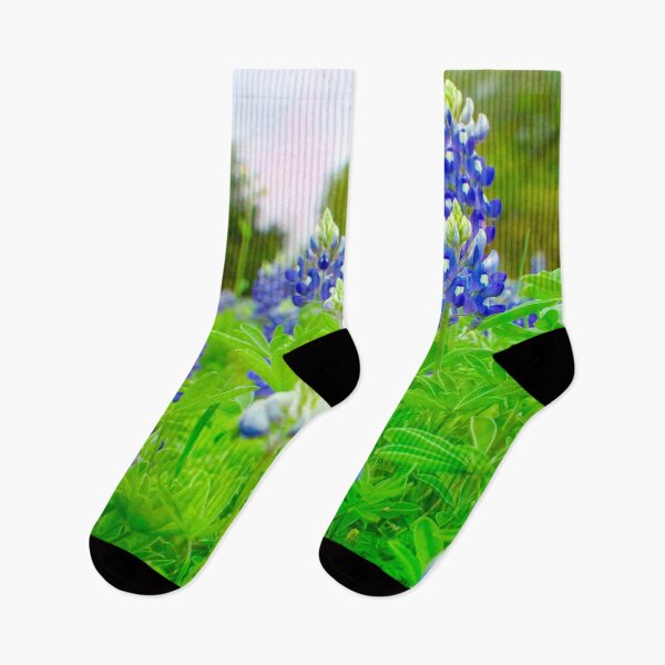 Item preview, Bluebonnet Uphill designed and sold by seatheskies.