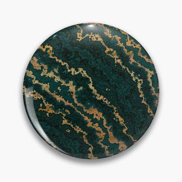 Item preview, Dark Green gold inlay subdued artwork designed and sold by Thecolorschemer.