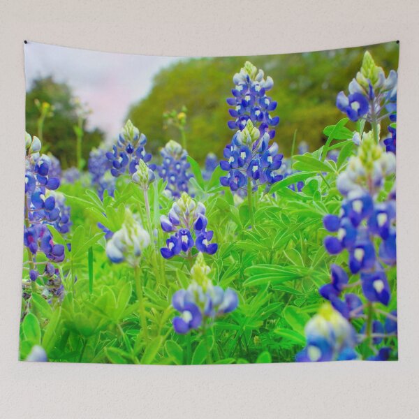 Item preview, Bluebonnet Uphill designed and sold by seatheskies.
