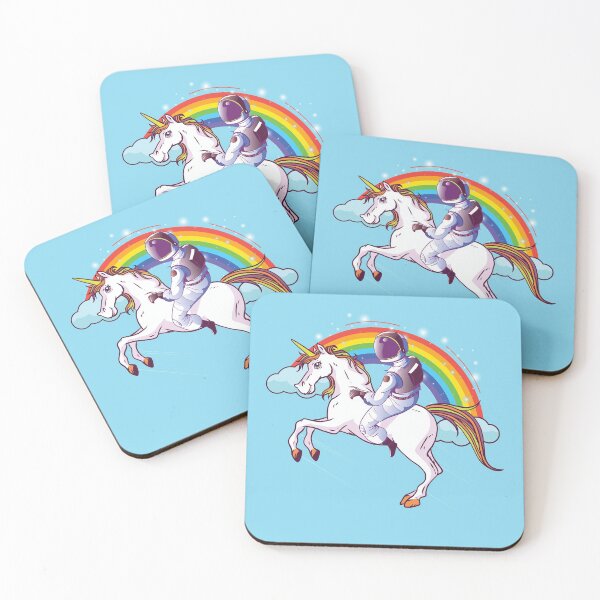 Item preview, An Astronaut Riding A Unicorn designed and sold by artado.