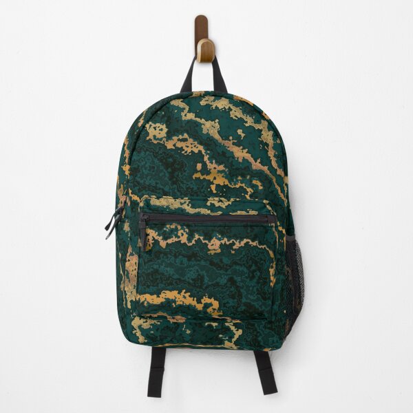 Item preview, Dark Green gold inlay subdued artwork designed and sold by Thecolorschemer.