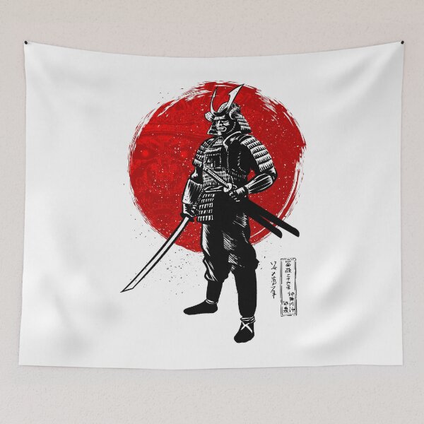 Item preview, Samurai with two katanas designed and sold by albertocubatas.