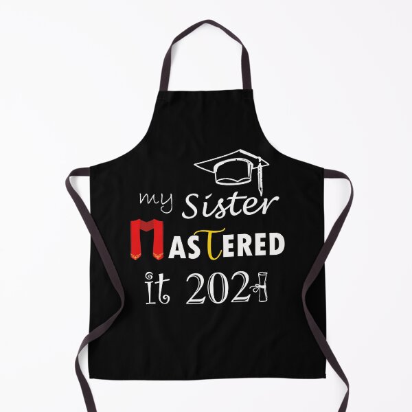 Item preview, Masters Graduation Tee My Sister Mastered It Class of 2021 designed and sold by BF-Designs.