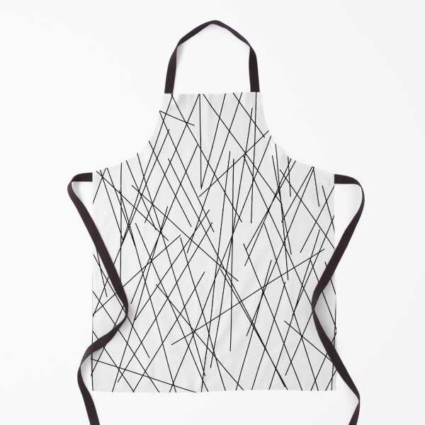 Item preview, Messy Line Art Pattern in Black and White designed and sold by Melody Watson.