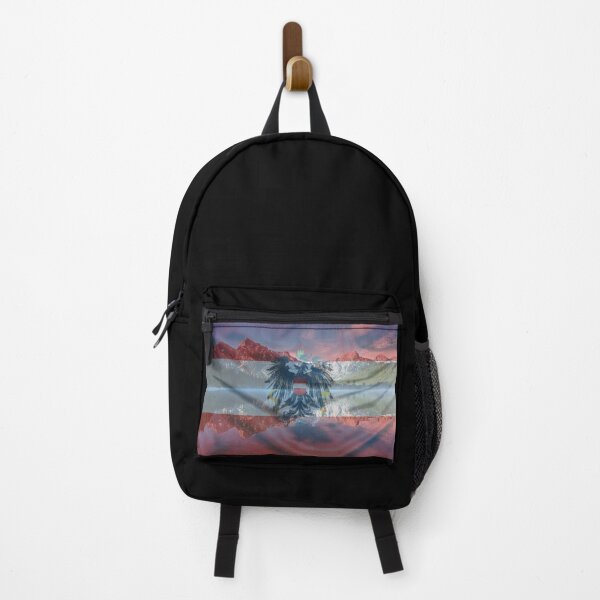 Item preview, Austrian Flag - Austrian Alps designed and sold by liebesgeschenke.