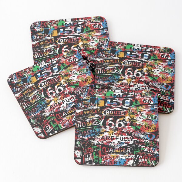 Item preview, Abstract vintage automotive signs. designed and sold by Andy551.