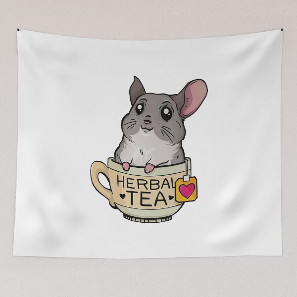 Item preview, Herbal Tea Chinchilla  designed and sold by ThomasTrump.