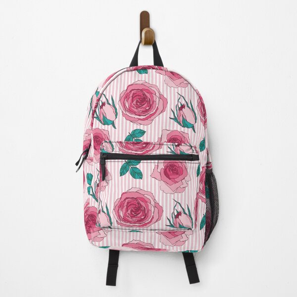 Item preview, red Pink Roses Rose Pattern Flower green iPhone case, laptop case, T-shirt designed and sold by Queengood.