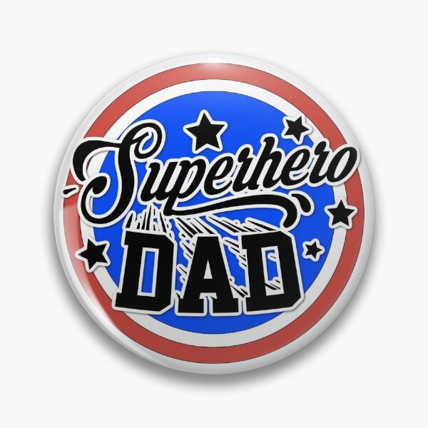 Item preview, Superhero Dad Red, White, & Blue designed and sold by CardinalRidge.