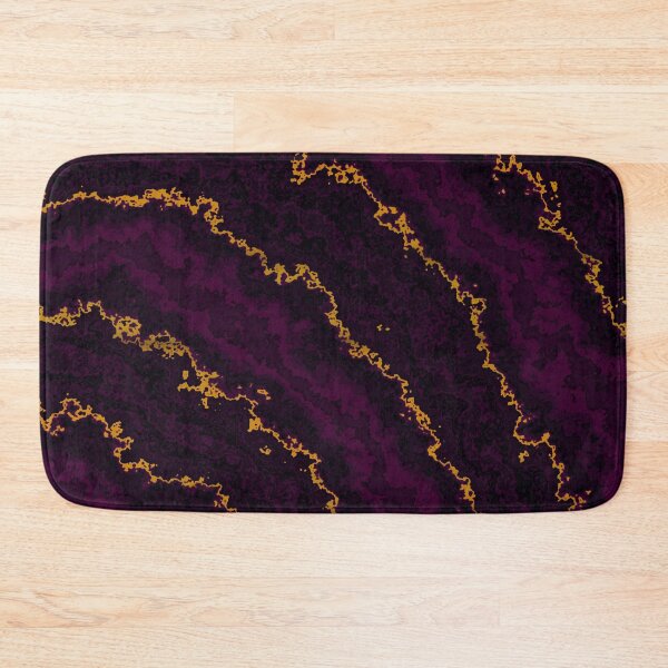 Item preview, Royal Magenta gold inlay subdued artwork designed and sold by Thecolorschemer.
