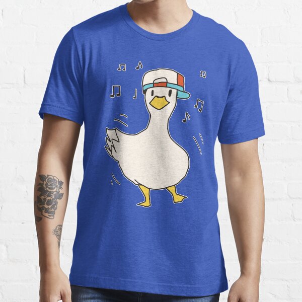 Aperçu de l'œuvre Shuba Dancing Duck Meme Canard mignon et drôle portant un chapeau créée et vendue par DanVsPOD.