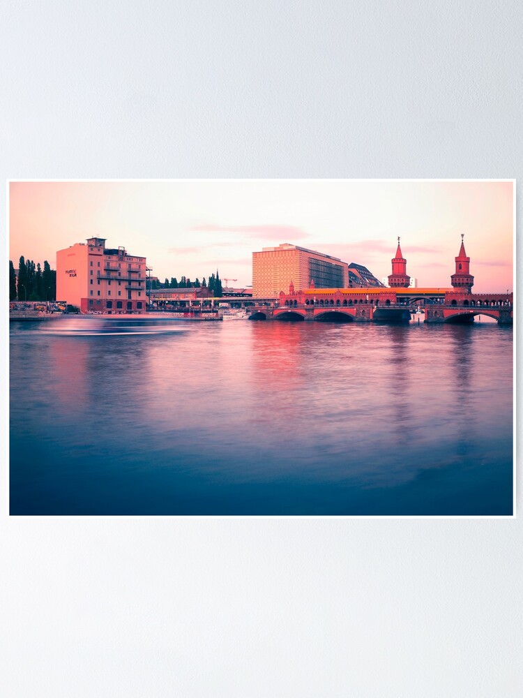 Alternate view of Oberbaum Bridge Poster