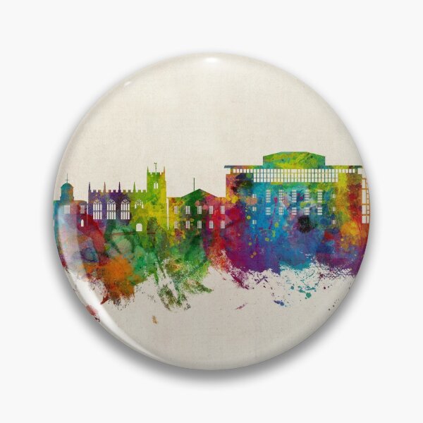 Item preview, Stratford-upon-Avon England Skyline designed and sold by ArtPrints.