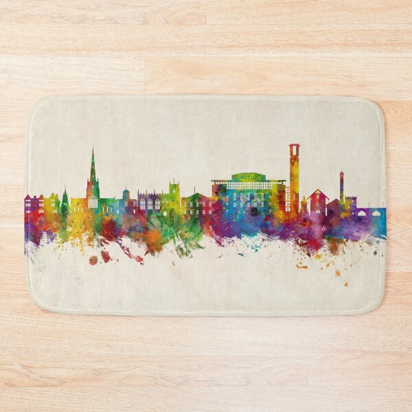Item preview, Stratford-upon-Avon England Skyline designed and sold by ArtPrints.