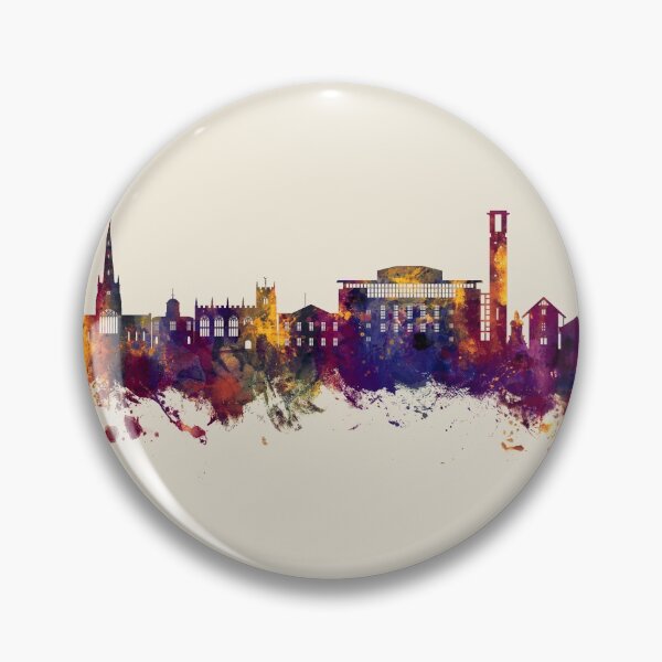 Item preview, Stratford-upon-Avon England Skyline designed and sold by ArtPrints.