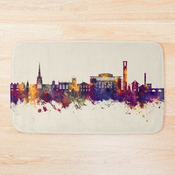 Item preview, Stratford-upon-Avon England Skyline designed and sold by ArtPrints.