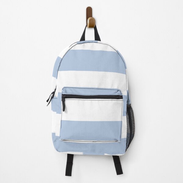 Item preview, Medium ALICE BLUE and WHITE Horizontal STRIPES designed and sold by RachelMacht.