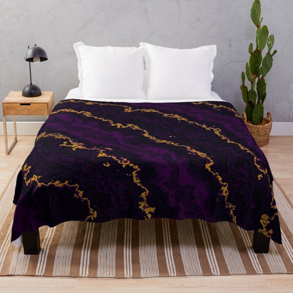 Item preview, Royal Purple gold inlay subdued artwork designed and sold by Thecolorschemer.