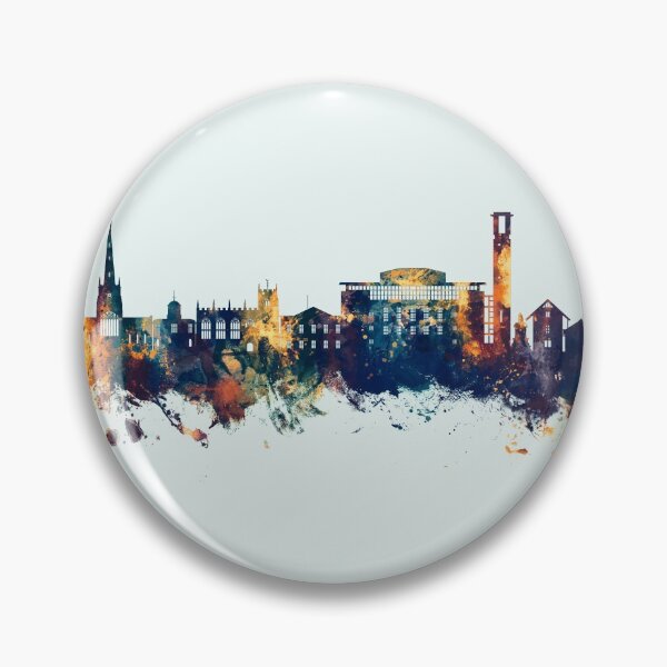 Item preview, Stratford-upon-Avon England Skyline designed and sold by ArtPrints.