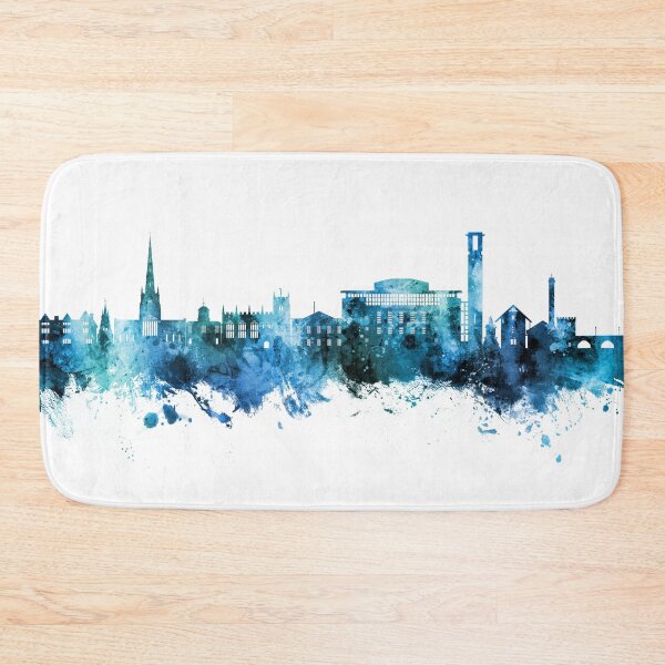 Item preview, Stratford-upon-Avon England Skyline designed and sold by ArtPrints.