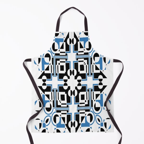 Item preview, Geometric Design Blue/Black/White  designed and sold by KevenTees.