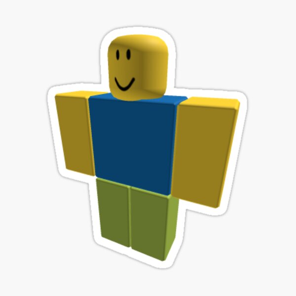 Roblox avatar default noob Sticker