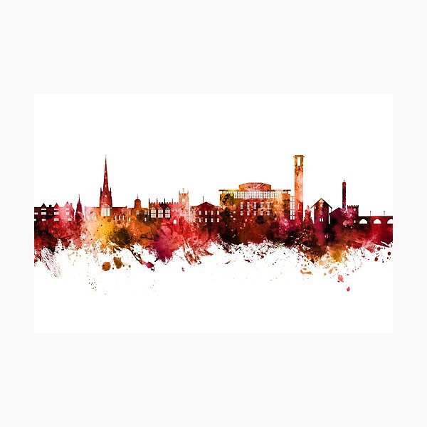 Item preview, Stratford-upon-Avon England Skyline designed and sold by MICHAEL TOMPSETT.