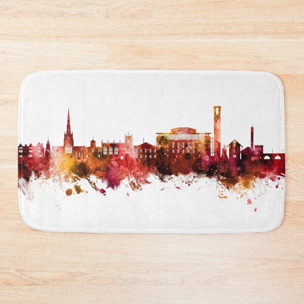 Item preview, Stratford-upon-Avon England Skyline designed and sold by ArtPrints.